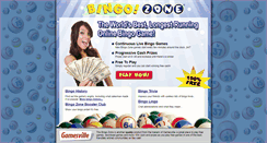 Desktop Screenshot of bingozone.com